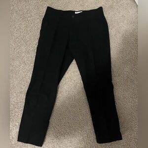 I love ugly full length linen slim Kobe pants black